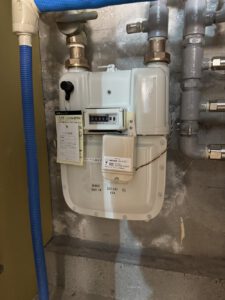 都市ガスメーター設置工事