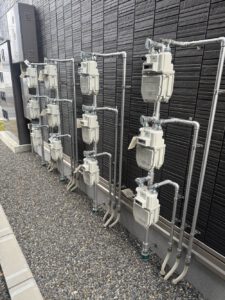 集合住宅都市ガス工事